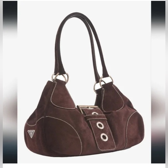 The Prada Suede Bag - Picture 1 of 12